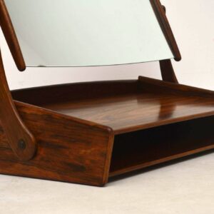 1960's Danish Rosewood Vintage Wall Mounting Dressing Table