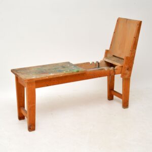 vintage retro winsor and newton easel donkey platform bench