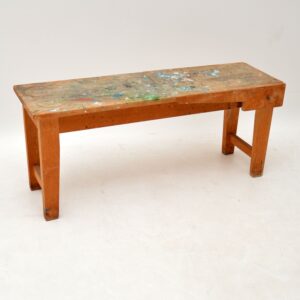 vintage retro winsor and newton easel donkey platform bench