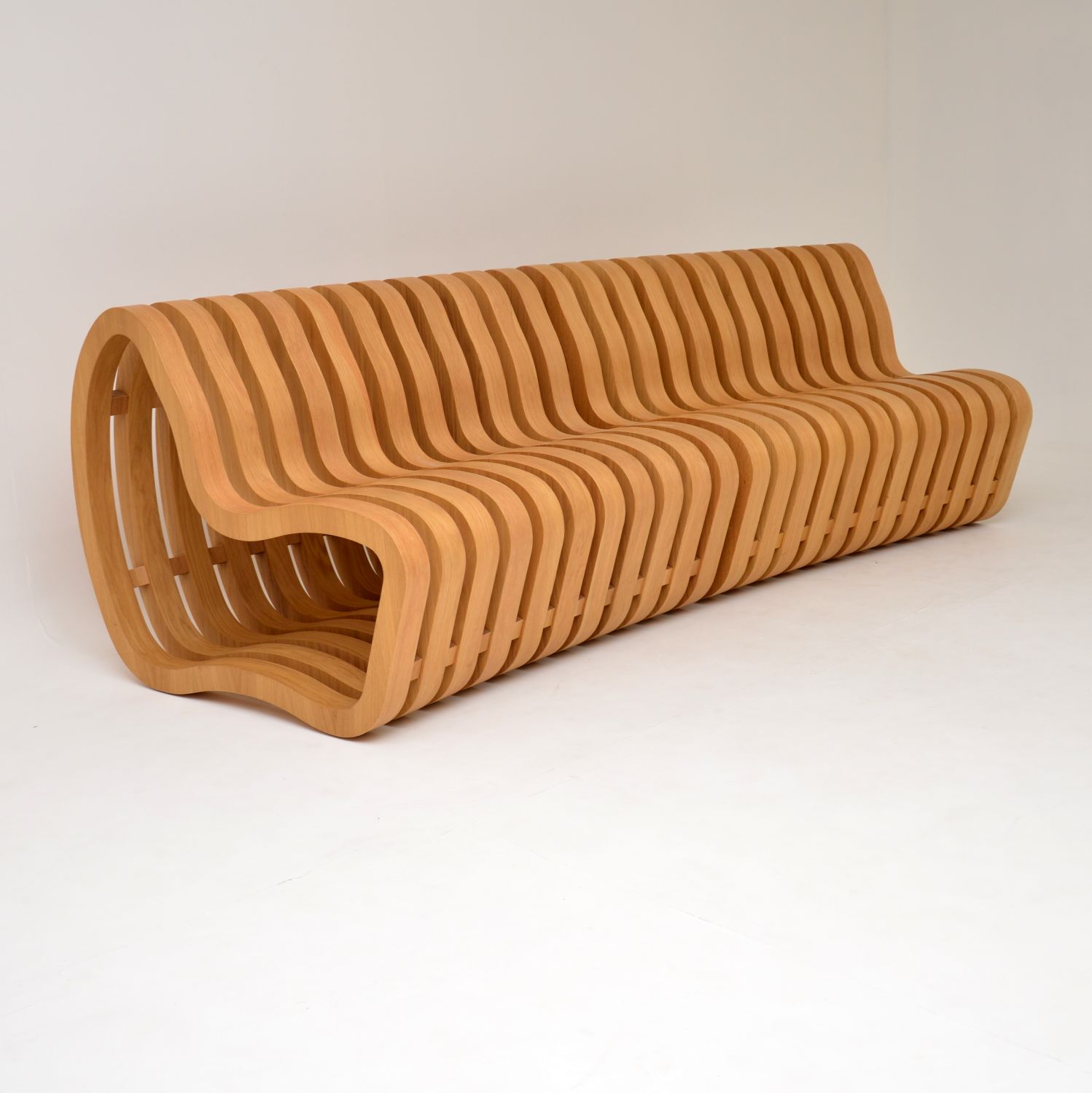 nina moeller designs curve bench retro vintage