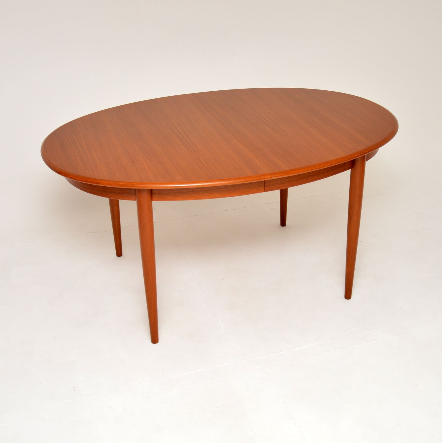 danish retro vintage teak dining table