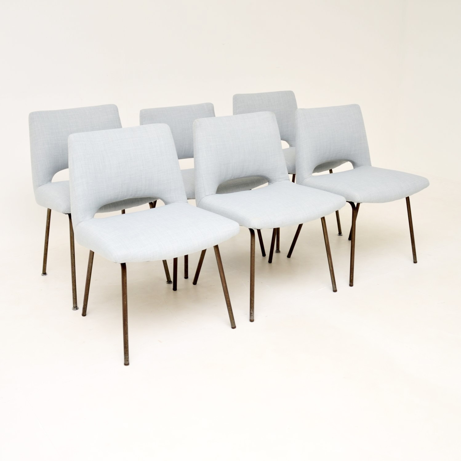 Set of Six Vintage Mid Century Dining Chairs