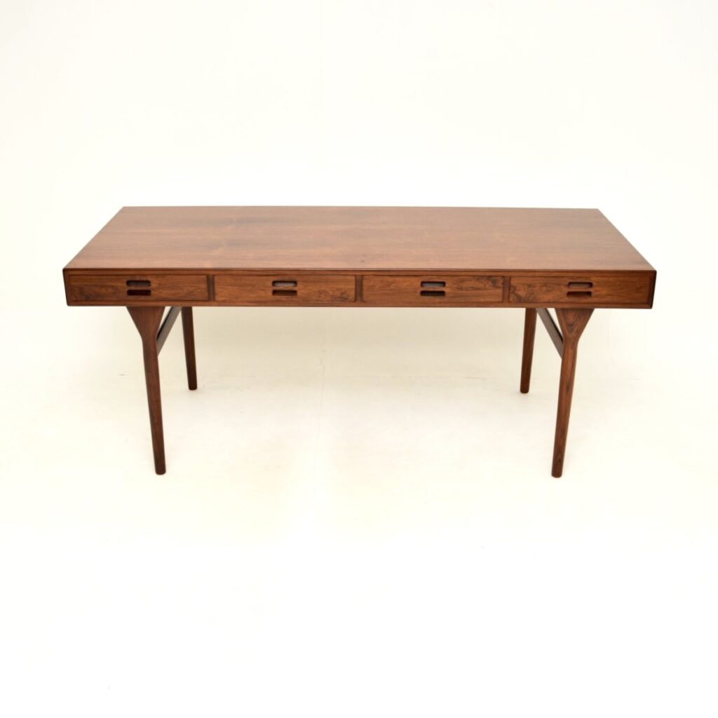 Danish Vintage Rosewood Desk by Nanna Ditzel for Soren Willadsen