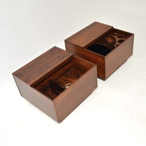 Pair of Swedish Vintage Rosewood Coffee / Side Tables
