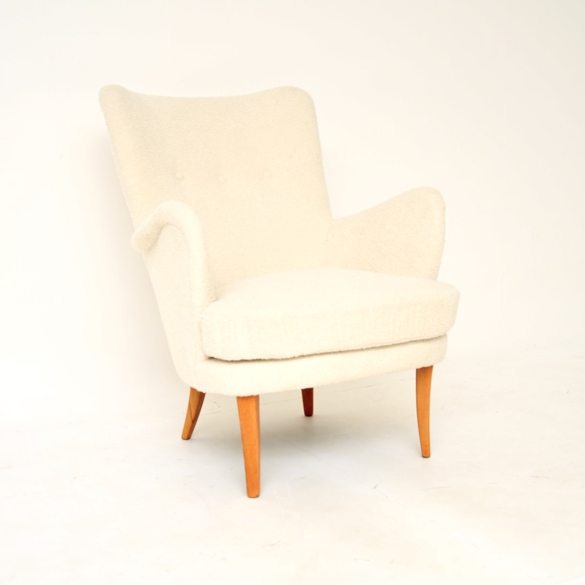 Vintage Swedish Armchair by Carl Malmsten