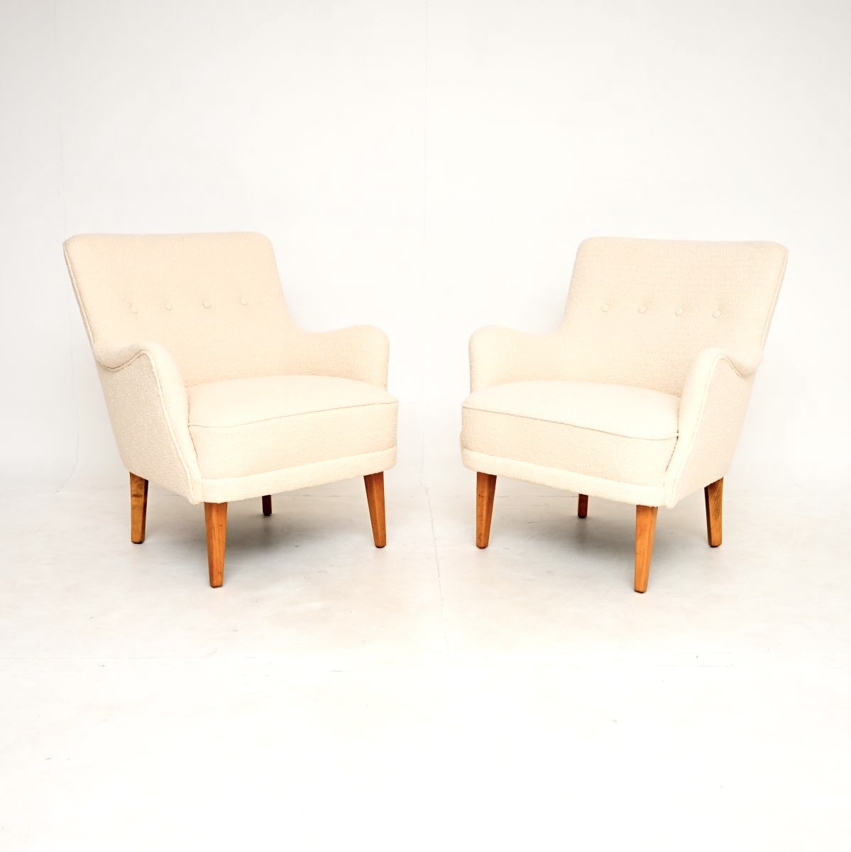 Pair of Vintage Swedish Armchairs