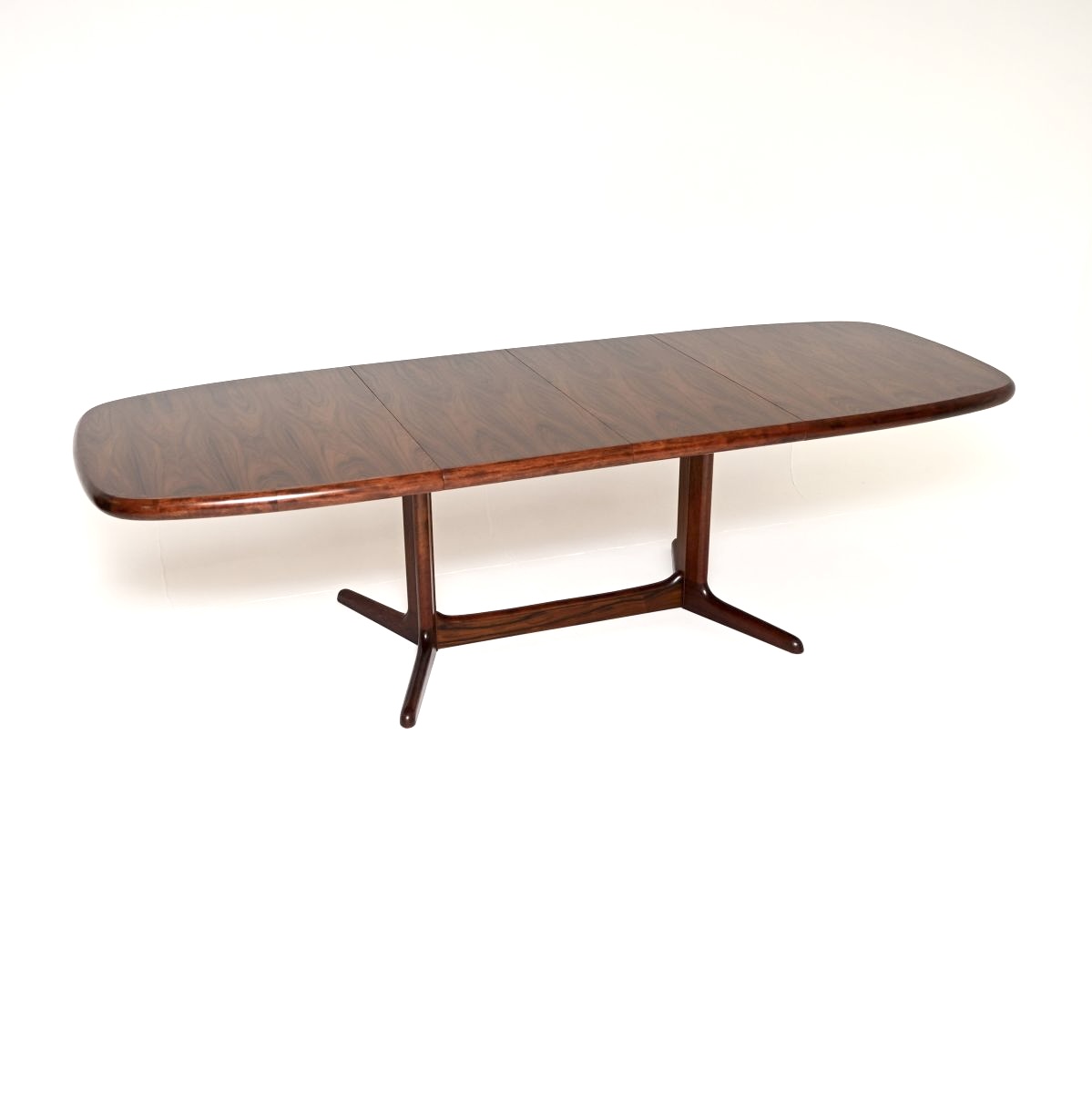 Danish Vintage Rosewood Extending Dining Table