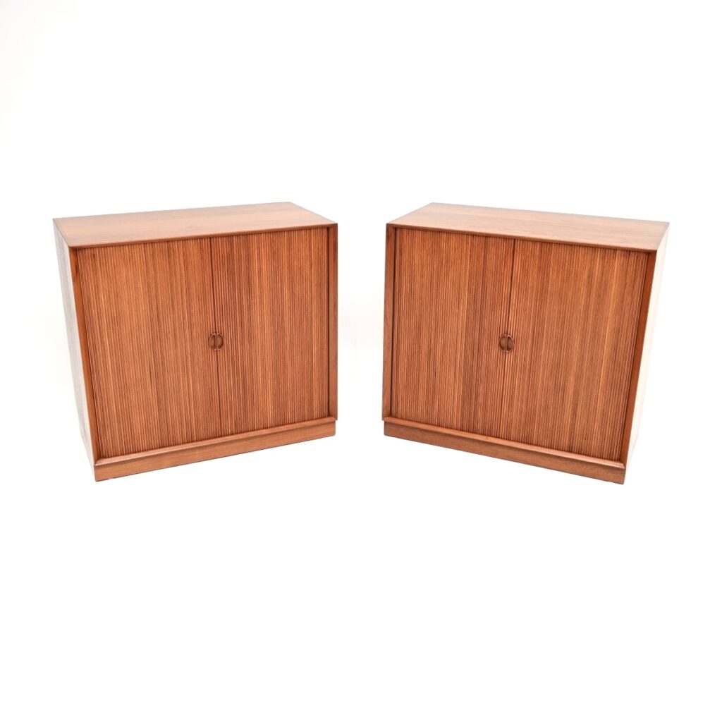 Pair of Danish Vintage Teak Cabinets by Peter Hvidt and Orla Molgaard Nielsen